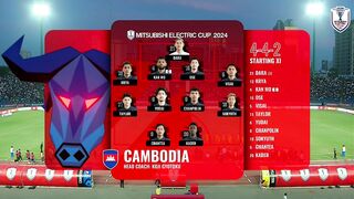 CAMBODIA 2-2 MALAYSIA ???????? | #MITSUBISHIELECTRICCUP 2024 GROUP A