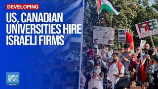 US, Canadian Uni Hire Israeli Firms To Curb Pro-Palestinian Protests