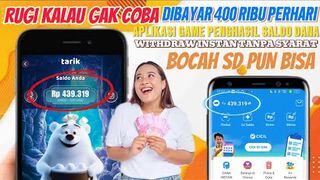 TERBUKTI CAIR 400 RIBU KE DANA! APK PENGHASIL SALDO DANA TERCEPAT 2024 - GAME PENGHASIL UANG 2024