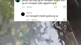 ANEH❗Sistem air ngalir koq ikan lele menggantung