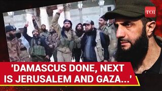 Syrian Rebels' Big Declaration Against Israel, Message To Gaza