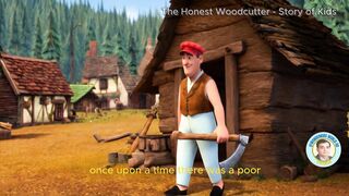 The Honest Woodcutter - Story of Kids