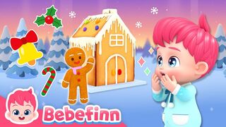 Christmas Gingerbread HouseㅣEP147ㅣChristmas Song for KidsㅣBebefinn Nursery Rhymes