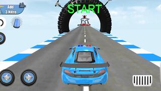 Impossible Police Car Mega Ramp 3D Stunt Game @Game District 7star