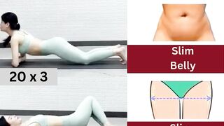 Say Goodbye to Belly Bulge with Yoga Pilates #BellyBurnChallenge #bellyfatloss #loseweight