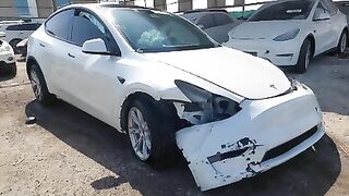 XP7YGCEK2PB045395     2023 TESL MODEL Y   Lot#59557314   FRONT END