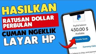 Siapapun Pasti Bisa! Hanya Ngeklik Doang Dibayar Dollar - Cara Dapat Uang Di Internet