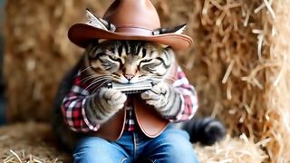 Cats On The Farm - Funny Cats Doing Human Things