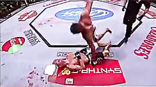 10 BRUTAL UFC Knockouts in 1 Minute