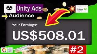 _2 Free Traffic for Game app _ Paid _508.01 Unity  ( Earn Money _100 Daily using unity