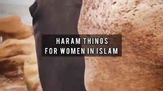 Haram things for woman in