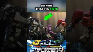 Why D16 fists are close in this scene in Transformers One