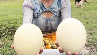 HOW TO COOK BIG EGG WITH VEGETABLE RECIPE L