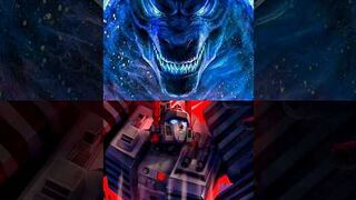 Godzilla Earth vs Metroplex Transformers