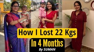 How I Lost 22 Kgs In 4 Months? | Weight Loss Transformation Journey By Suman Pahuja |