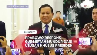 This is President Prabowo's response to Gus Miftah