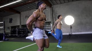 10 MINUTE FAT BURN WORKOUT _ NO EQUIPMENT _ SIMEON PANDA & AUSTIN DOTSON.