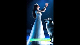 Woman Performs A Fusion With A Wolf On AGT EP-1