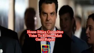 House Ethics Committee votes to release Matt Gaetz report