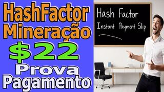 Comece a Minerar e Lucrar com a HashFactor! Tutorial Completo.