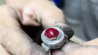 A ring as if created from ice crystals hidden in the caves of the North