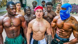 Training in the STREETS of France! - Calisthenics Workout