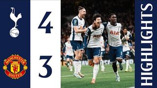 Tottenham Hotspur 4-3 Man Utd | HEUNG-MIN SON SCORES FROM A CORNER!! ???? | Carabao Cup Highlights