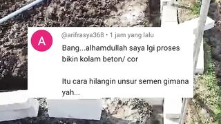 3 hari selesai❗Begini cara hilangkan KADAR SEMEN pada kolam tembok