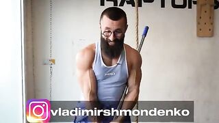 ANATOLY Use 32kg Mop in a GYM | ELITE Powerlifter Pretended to be a CLEANER