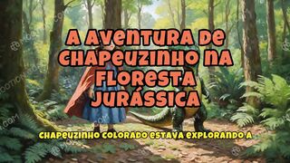 A Aventura de Chapeuzinho na Floresta Jurássica