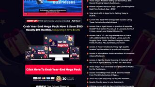 Year End Mega Pack Review: Unlock 5 Best-Selling AI Apps in One Dashboard!