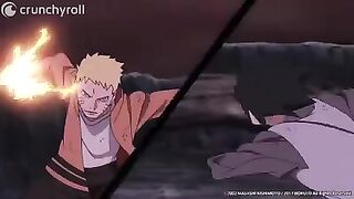 Naruto and Sasuke vs Momoshiki