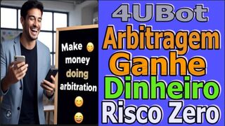 Como Usar a 4UBot e Lucrar com Criptos | Ganhe Dinheiro com Arbitragem de Criptomoedas!