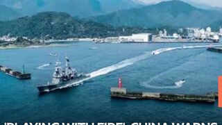 'Playing with fire': China warns US over latest military aid to Taiwan