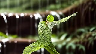 Dancing leaf