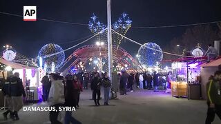 Christians in Syria prepare for Christmas festive weeks following fall of Assad