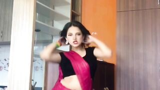 in my dress ❤️#fyp #aayusha #aayushapaudel #bahuni #dance #sari #tiktok #video #nora