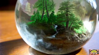 Life in a Glass Globe A Mesmerizing Creation