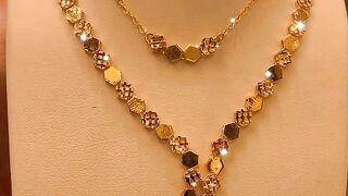 New gold necklace || New design