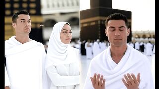 Ronaldo arrived to perform Umrah with his wife What is the truth behind the viral photo