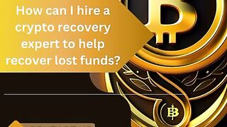 CRYPTOCURENCY RECOVERY EXPERT- / CONTACT SALVAGE ASSET RECOVERY