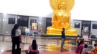 buddha vihar meditation by historic kalarama mandir bhakta (devotee  of kalarama temple) charudatta thorat