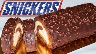 Snickers Sponge Roll