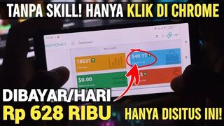 TANPA SKILL, Hanya KLIK Hitungan Detik Digaji Hingga Puluhan Dollar - Cara Dapat Uang Dari Internet