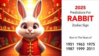 2025 Zodiac Predictions Rabbit