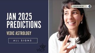 January Predictions 2025 // Vedic Astrology, All Signs