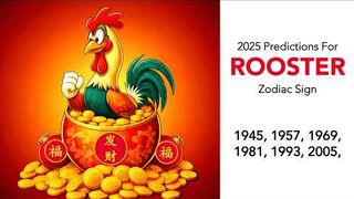 2025 Zodiac Predictions Rooster