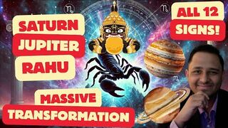 Jupiter Saturn Rahu Triple Transit in Scorpio till 29.03.2025 - All 12 Ascendants - Big Changes!