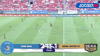 PSBS BIAK VS DEWA UNITED