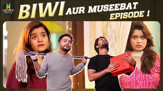 Biwi Aur Museebat | Hyderabadi Family Drama Comedy | Couple Comedy Video | Golden Hyderabadiz